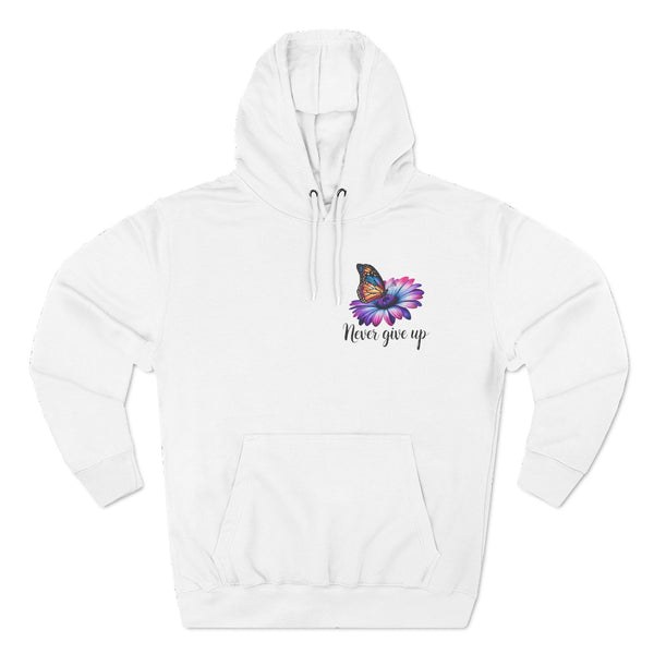 Three-Panel Fleece Hoodie